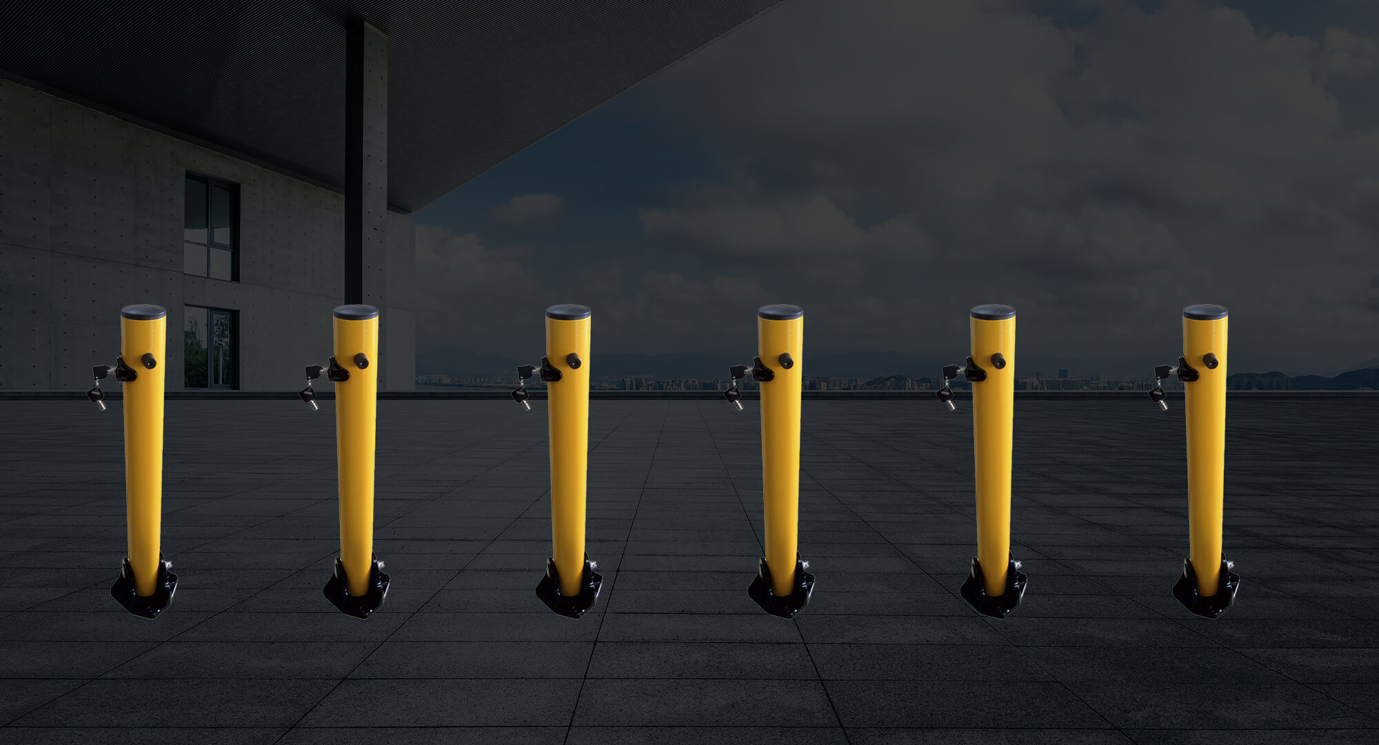 Folding Bollards